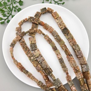 비즈팡 [J1-68-09]원석만자통과형 6mm 8mm 10mm 불교만자 (홍매화) 염주팔찌만들기