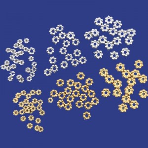 비즈팡 [S1-1-35]써지컬스틸 꽃볼 3mm 4mm 5mm 무도금