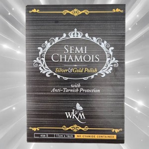 비즈팡  [SVZ-1-03]순은닦이천 프리미엄 광천 WKM Semi Chamois S사이즈 11x16cm ,1개