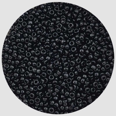 비즈팡 [B15-04]미유키비즈 시드비즈 1.5mm 블랙/검정OP (401) ,5g