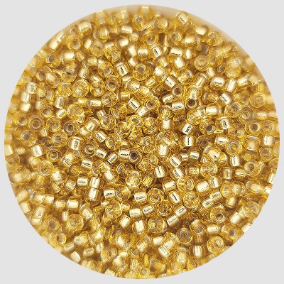 비즈팡 [B20-02]미유키비즈 시드비즈 2mm 골드/금색SL (3) ,10g