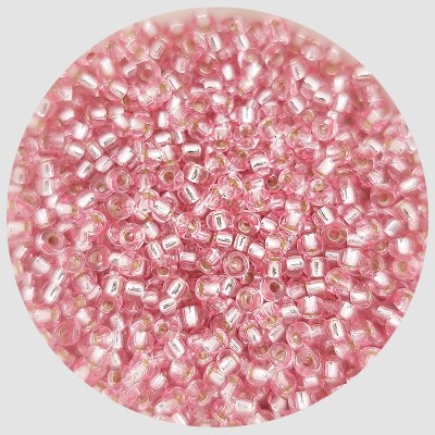 비즈팡 [B20-04]미유키비즈 시드비즈 2mm 핑크/분홍SL (1350) ,10g