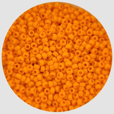비즈팡 [B20-16]미유키비즈 시드비즈 2mm 오렌지/주황OP (405) ,10g