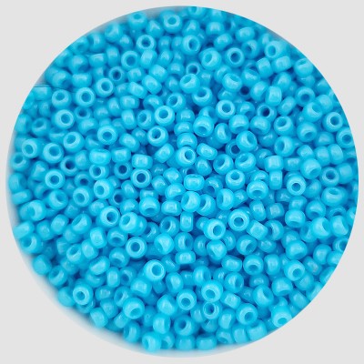비즈팡 [B20-21]미유키비즈 시드비즈 2mm 스카이블루/터키색OP (413) ,10g