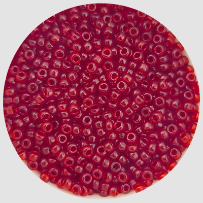 비즈팡 [B20-49]미유키비즈 시드비즈 2mm 레드TR (141) ,10g 
