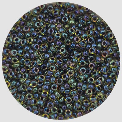 비즈팡 [B20-54]미유키비즈 시드비즈 2mm 카키그린CL (229) ,10g