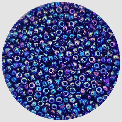 비즈팡 [B20-59]미유키비즈 시드비즈 2mm  사파이어AB (117) ,10g 