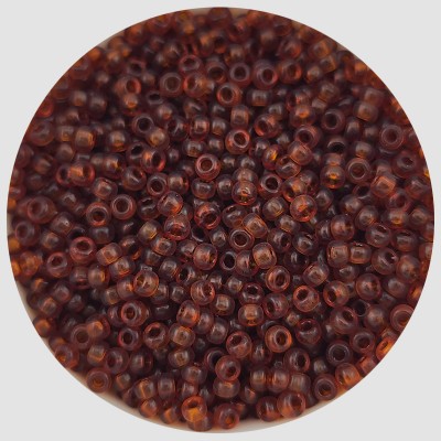 비즈팡 [B20-68]미유키비즈 시드비즈 2mm 브라운TR (134) ,10g