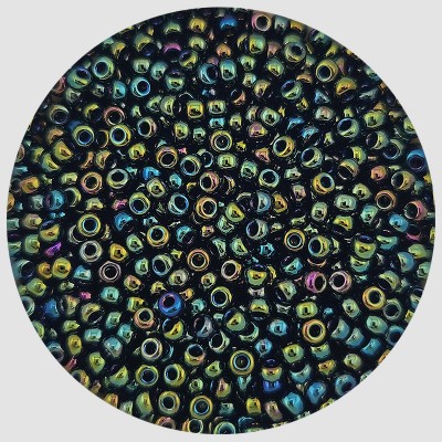 비즈팡 [B20-85]미유키비즈 시드비즈 2mm 그린아이리스ME (453) ,10g