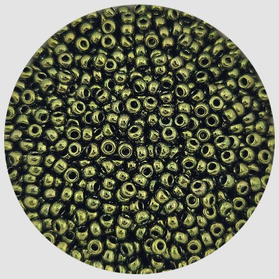 비즈팡 [B20-89]미유키비즈 시드비즈 2mm 그린브론즈BR (726) ,10g