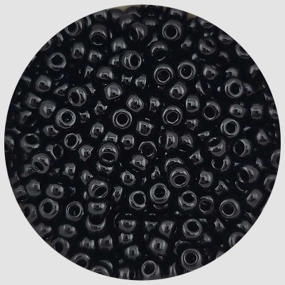 비즈팡 [B30-20]미유키비즈 시드비즈 3mm 블랙/검정OP (401) ,10g