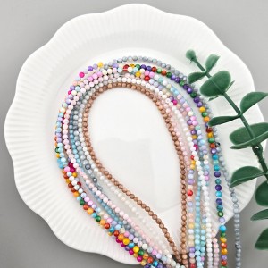 비즈팡 [JG-13-00]자개라운드 3mm 민물패 8종 모음 ,1줄(37cm)