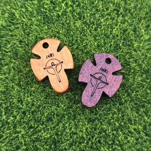 비즈팡 [DW-7-10]카톨릭묵주만들기 우드십자가 자작나무 INRI예수님 부활예수십자가 16x22mm ,1개