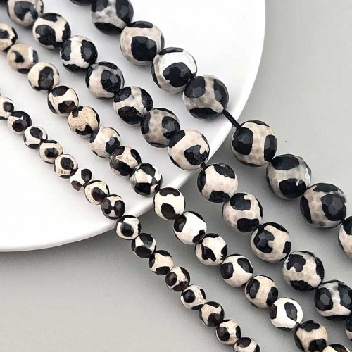 비즈팡 [J1-818-10]원석축구볼컷 10mm 천주마노컷 염주팔찌용 ,반줄