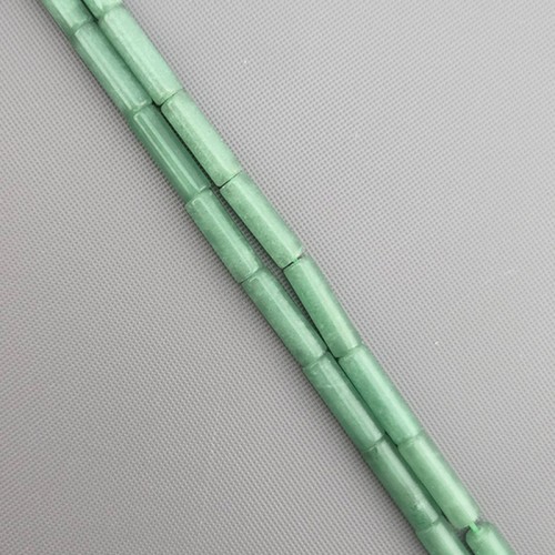 비즈팡 [J1-304-08]원석 원통 막대 파이프 4x14mm 아벤추리 ,반줄(약18cm)