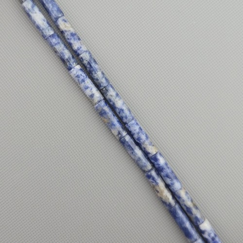 비즈팡 [J1-304-13]원석 원통 막대 파이프 4x14mm 남점석 ,반줄(약18cm)