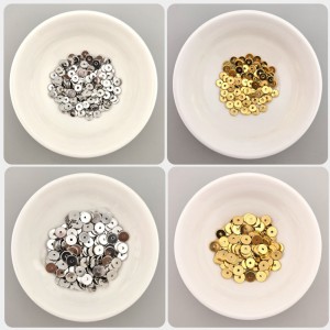 비즈팡 [S1-200-00]써지컬스틸 원판론델 도넛 와샤 6/8mm 모음 (대량) ,팩단위