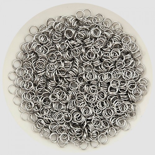 비즈팡 [S1-7-001-03]써지컬스틸 부자재 O링 오링 0.5x3mm (내경) 무도금 ,20개