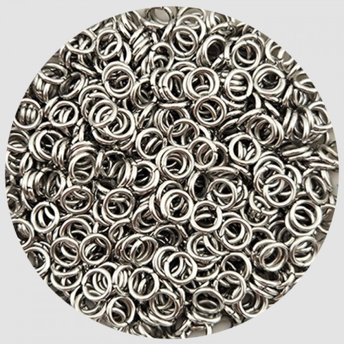 비즈팡 [S1-7-001-13]써지컬스틸 부자재 O링 오링 1x4mm (내경) 무도금 ,20개