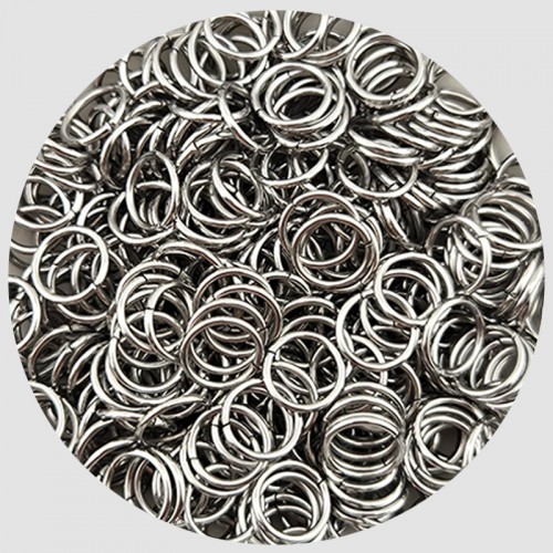 비즈팡 [S1-7-001-16]써지컬스틸 부자재 O링 오링 1x7mm (내경) 무도금 ,20개