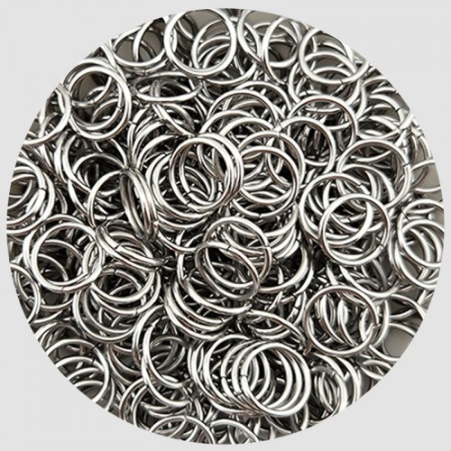 비즈팡 [S1-7-001-17]써지컬스틸 부자재 O링 오링 1x8mm (내경) 무도금 ,20개