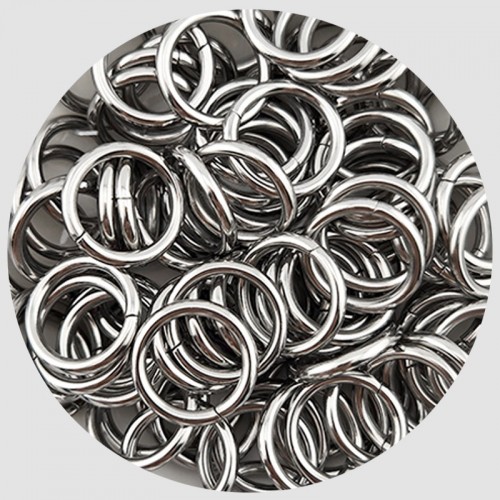 비즈팡 [S1-7-001-20]써지컬스틸 부자재 O링 오링 2x11mm (내경) 무도금 ,10개