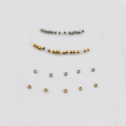 비즈팡 [S1-7-501]써지컬스틸 고정장식 고정볼 1.5mm (내경0.6mm) 모음 ,(옵션)