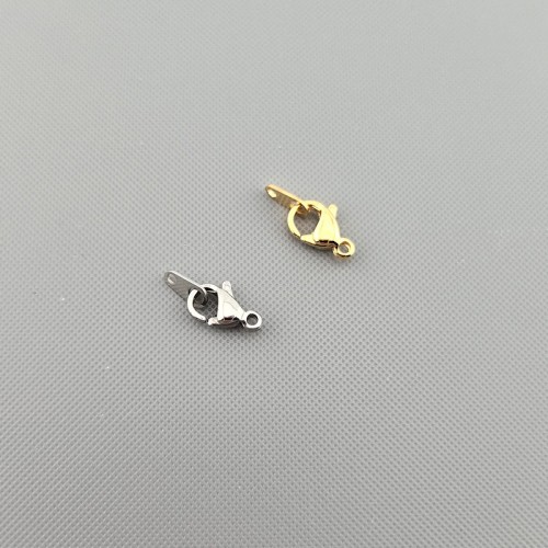 비즈팡 [S9-07-601]써지컬스틸 부자재 랍스터9mm+A바 세트 ,1개