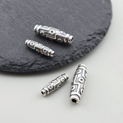 비즈팡 [SVP-06-42]순은펜던트 실버925 천주원통 16/20mm ,1개