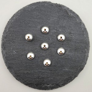 비즈팡 [SVP-90-08]순은볼 실버볼 8mm (내경1.6mm) 실버925 무도금 ,1개