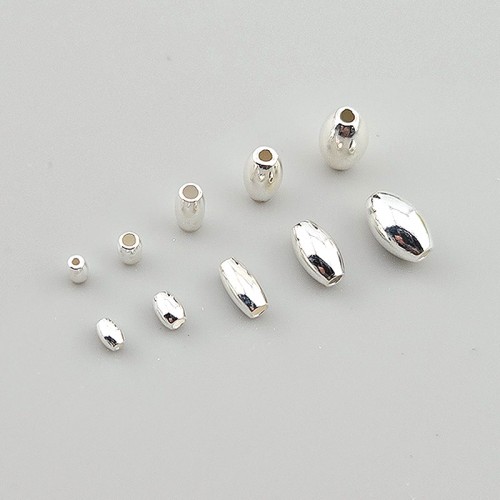 비즈팡 [SVP-91-06]순은펜던트 실버925 은볼 쌀알볼 2/2.5/2/4/5mm 실버볼 ,1개