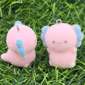 비즈팡 [PF-1-31]후로킹펜던트 핑크우파루파 28x30mm ,1개