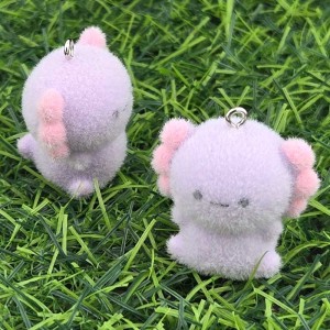 비즈팡 [PF-1-32]후로킹펜던트 퍼플우파루파 28x30mm ,1개