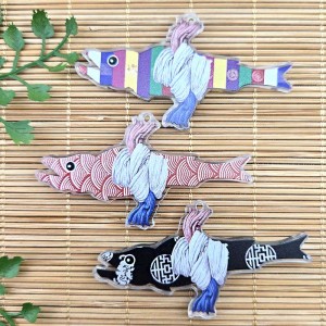 비즈팡 [PB-4-20]아크릴전통펜던트 액막이명태 집들이선물용 전통굿즈만들기재료 ,1개