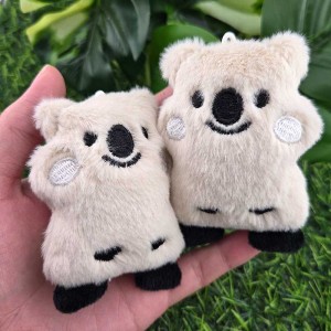 비즈팡 [PE-005]봉제인형키링용 보송보송 쿼카인형 55x79mm ,1개