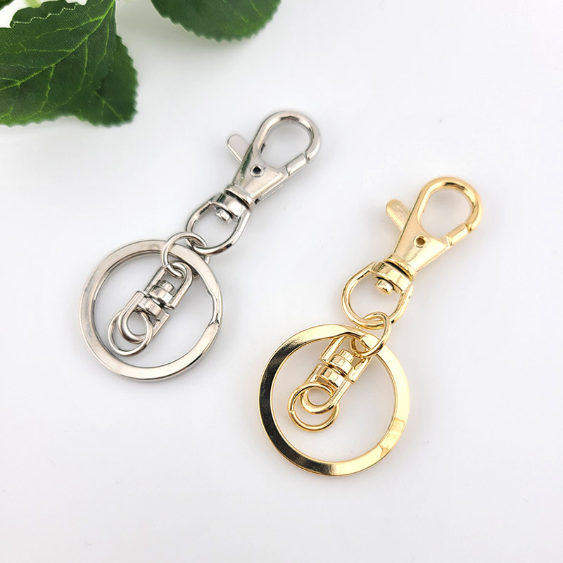 비즈팡 [TK-1-04]키링부자재 붕어장식18x38mm+평링28mm ,1개