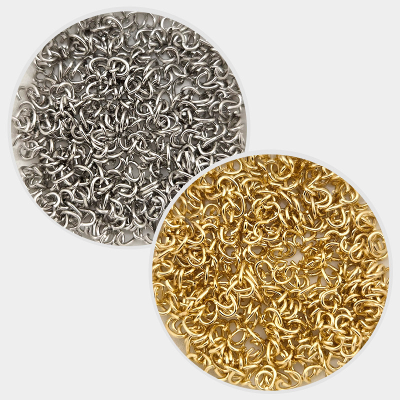 비즈팡 [TO-1-16]악세사리부자재 C링 씨링 0.5mm(두께) OR 골드 ,10g