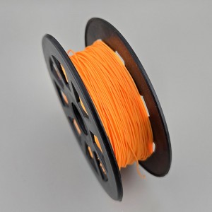 비즈팡 [Y1-02-49]폴리매듭실 0.5mm 형광오렌지(NeonOrange) ,1롤(150yd) 