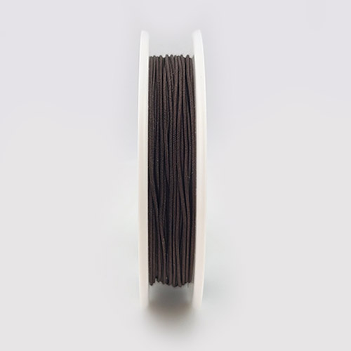 비즈팡 [YN-1-16]나일론매듭실 0.7mm 중밤(08) ,1롤(10YD)