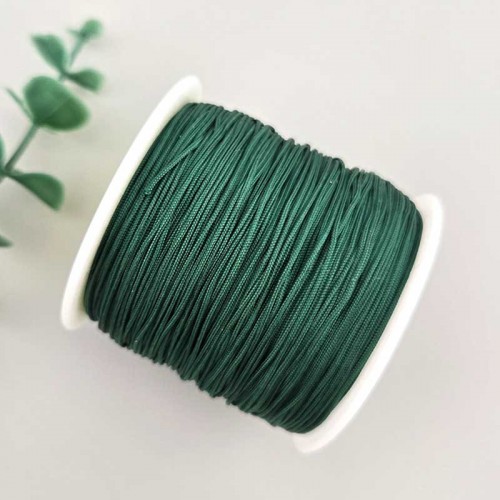 비즈팡 [YD-08-15]나일론매듭실 0.4mm 0.8mm 수박색(WatermelonGreen) ,10yd(900cm)