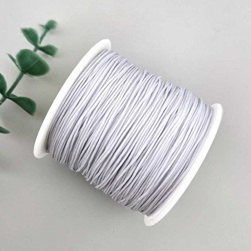 비즈팡 [YD-08-23]나일론매듭실 0.4mm 0.8mm 그레이/회색(Grey) ,10yd(900cm)
