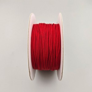 비즈팡 [Y1-21-01]인견매듭실 0.7mm 레드(Red) ,1롤(100yd)