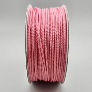비즈팡 [Y1-22-03]인견매듭실 1.5mm 핑크(Pink) ,1롤(100yd)