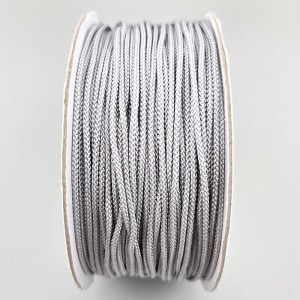 비즈팡 [Y1-22-10]인견매듭실 1.5mm 그레이(Grey) ,1롤(100yd)