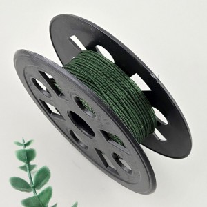 비즈팡 [Y1-24-15]인견매듭실 1mm 수박색(WatermelonGreen) 전통매듭끈 꼰세사끈 묵주 염주팔찌용