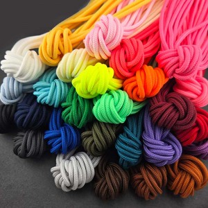 비즈팡 [Y1-41-00]단색로프줄 3mm 28종 모음 폴리로프줄 ,5yd(450cm)