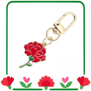 비즈팡 [PD-020] 감사 어버이날 스승의날 선물으로 좋은 카네이션키링 선물포장가능