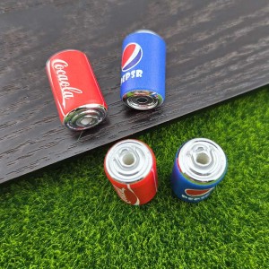 비즈팡 [BG-4-50]볼꾸파츠 아크릴 캔음료수 통과형 12x120mm (내경2.8mm) 볼꾸비즈 키링용 ,1개