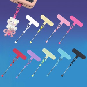 비즈팡  [BG-21-00]핸꾸 핸드폰꾸미기재료 폰홀더핸꾸올인원 11.5cm 9color ,1개