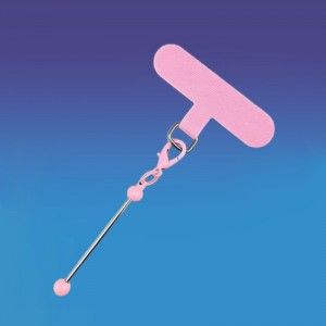 비즈팡 [BG-21-03]핸꾸 핸드폰꾸미기재료 폰홀더핸꾸올인원 11.5cm (연핑크) ,1개